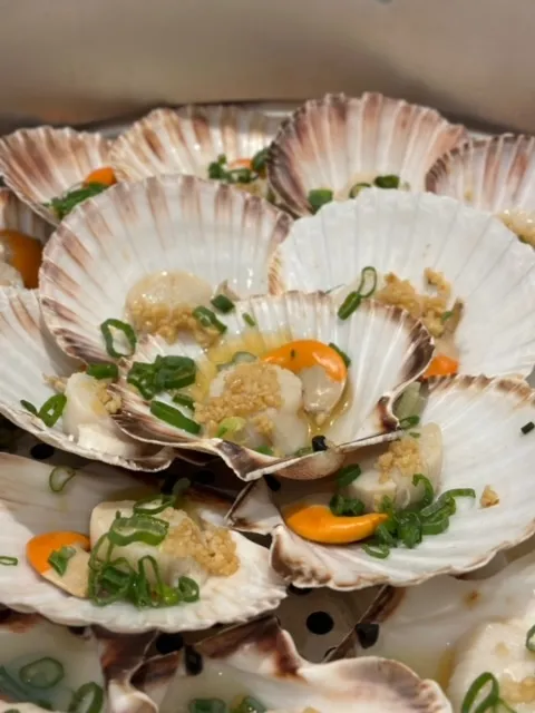 Scallops catered option