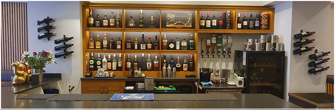 Bar at the L.A Orient Restaurant